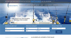 Desktop Screenshot of frankel-realty.com